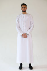 WHITE EMIRATI WATERPROOF THOBE